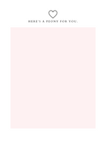 Load image into Gallery viewer, I Love You Card - Pink Peony
