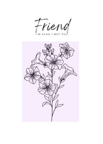 Load image into Gallery viewer, Friend Card – Bell Flower
