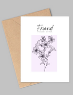 Load image into Gallery viewer, Friend Card – Bell Flower

