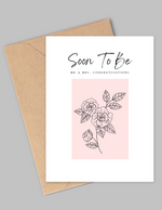 Load image into Gallery viewer, Soon to be Card – Red Rose
