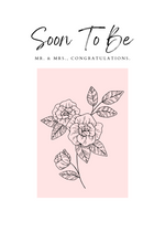 Load image into Gallery viewer, Soon to be Card – Red Rose
