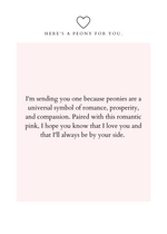 Load image into Gallery viewer, I Love You Card - Pink Peony

