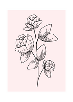 Load image into Gallery viewer, I Love You Card - Pink Peony
